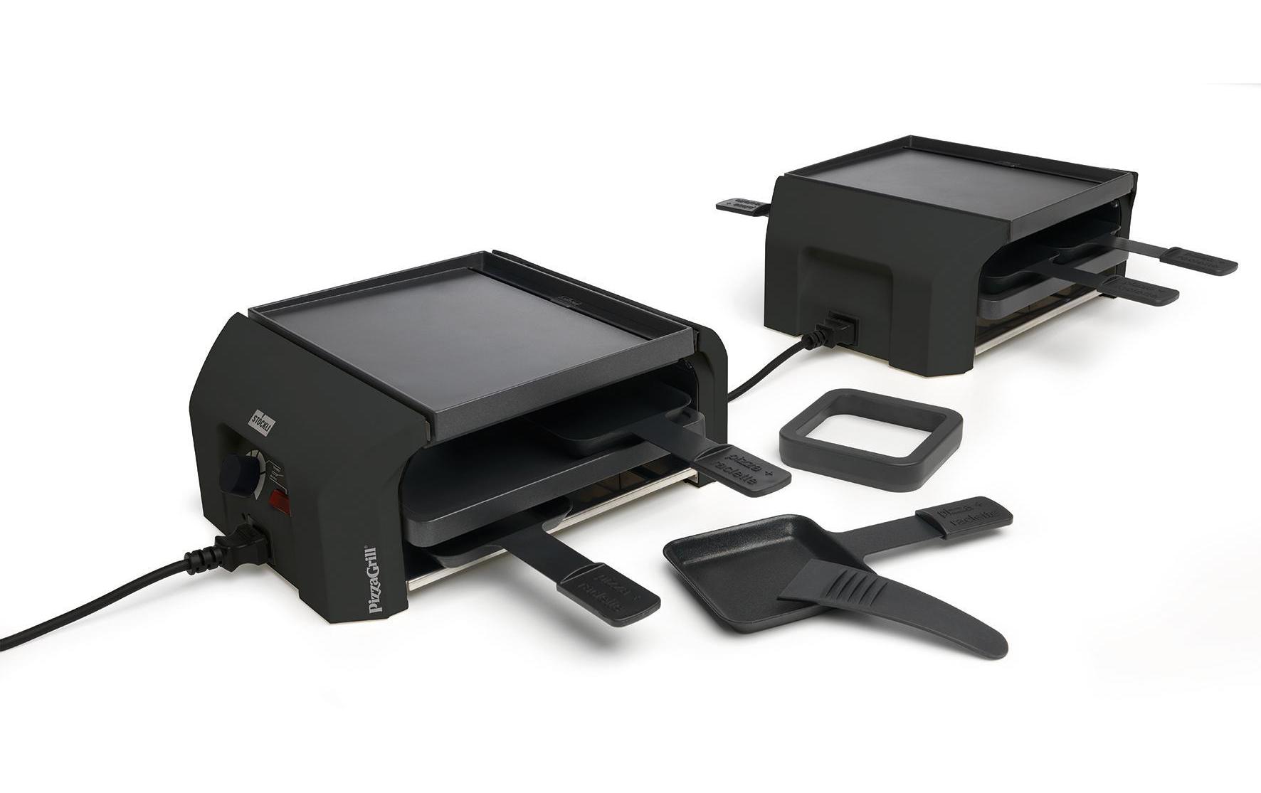 Pizza-Grill FourFour Set, 8 Personen<br>Raclette und Pizza Ofen