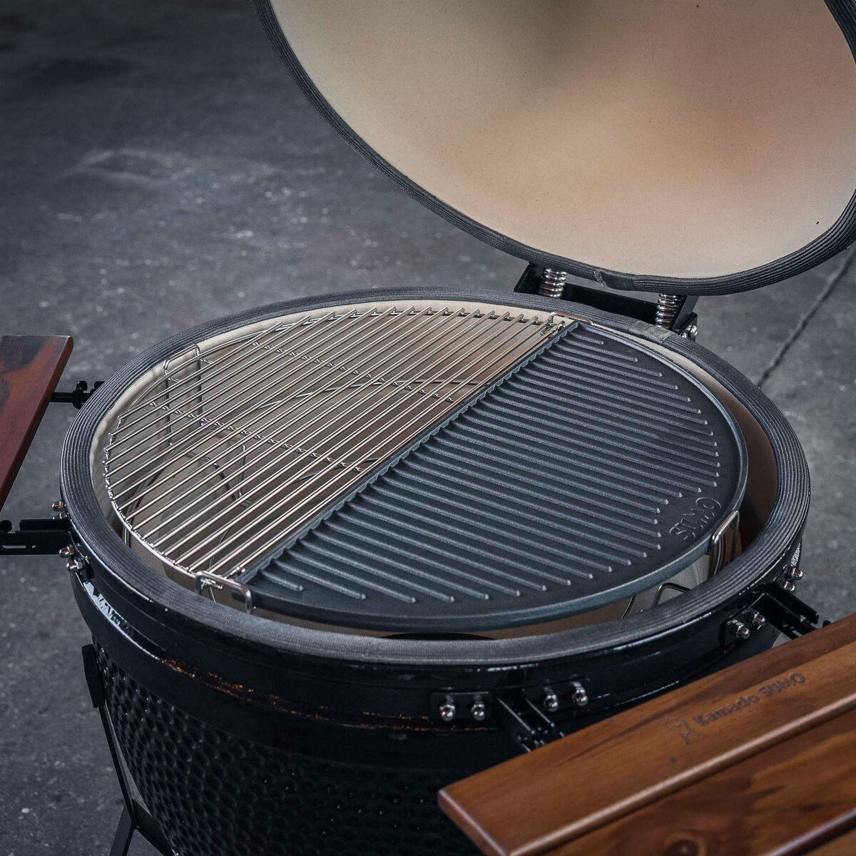 Grillplate i støpejern, maxi 25