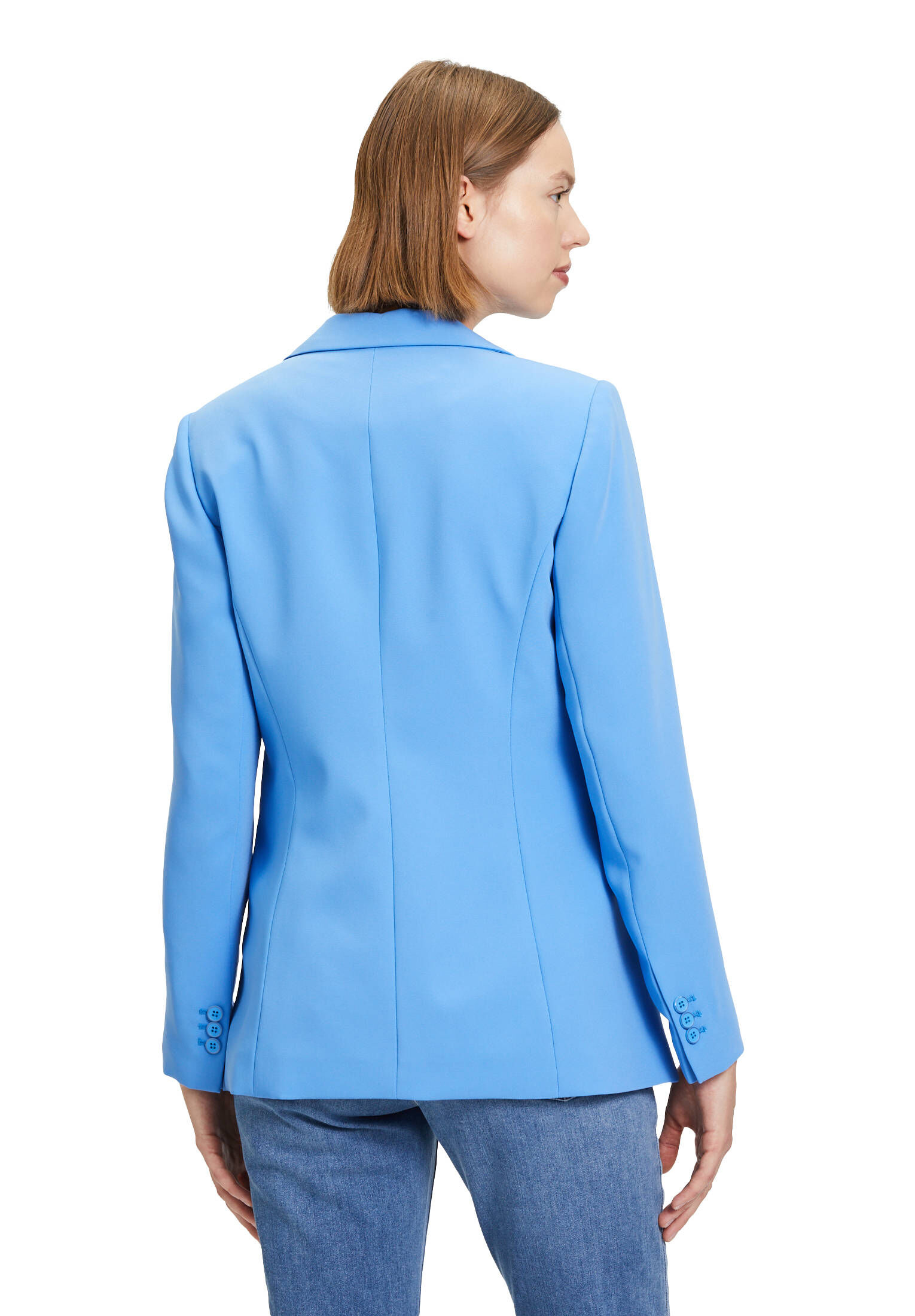 Betty & Co| Damen Longblazer mit Taschen