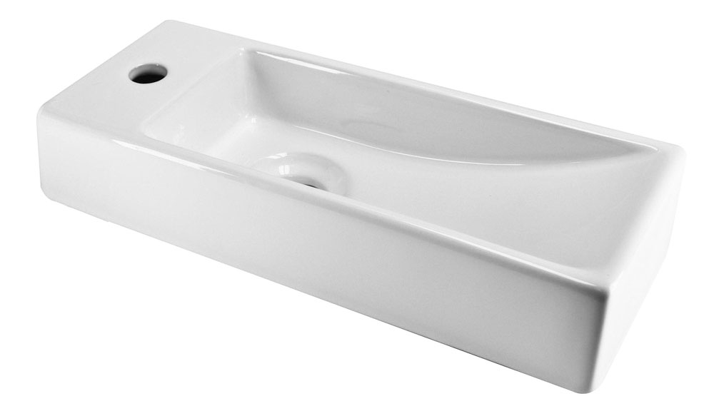 Mueller Loka fontein wit 38x14cm links compact