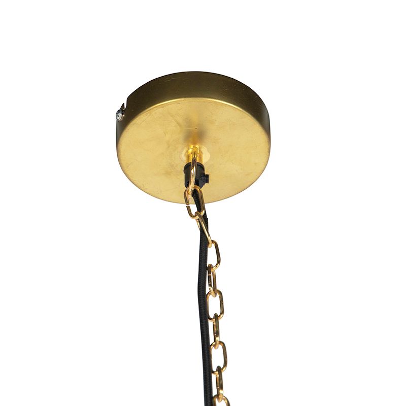 Oosterse hanglamp goud 30 cm - Nidum