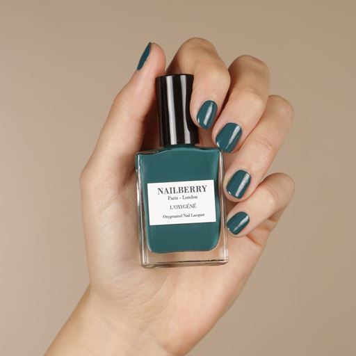 Nailberry L’Oxygéné Nail Polish, Teal We Meet Again