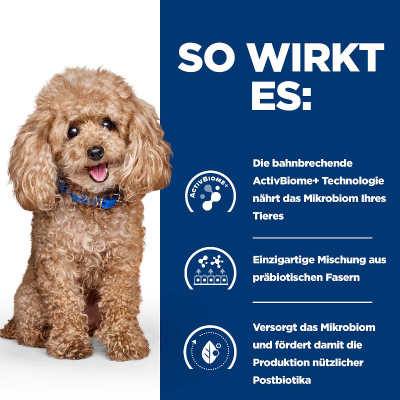 Hill's Vet Hundefutter Prescription Diet Gastrointestinal Biome Mini 6kg