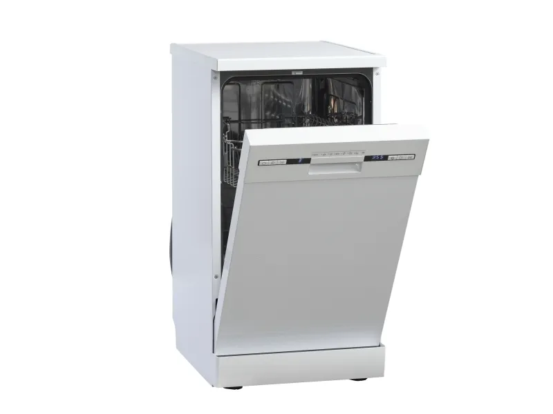 Scandomestic Standard DWF1047WE - Opvaskemaskine - Niche - bredde: 45 cm - dybde: 58 cm - højde: 82 cm - hvid