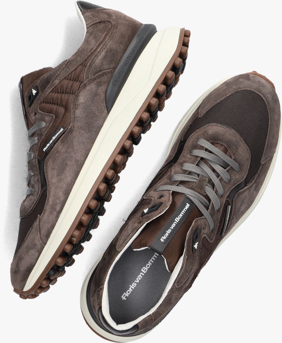 FLORIS VAN BOMMEL bruine floris van bommel lage sneakers sfm-10152
