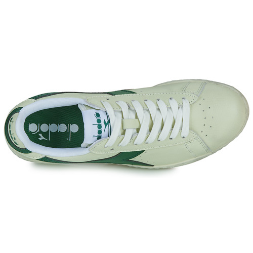 Diadora - GAME L LOW WAXED - Blanc / Vert