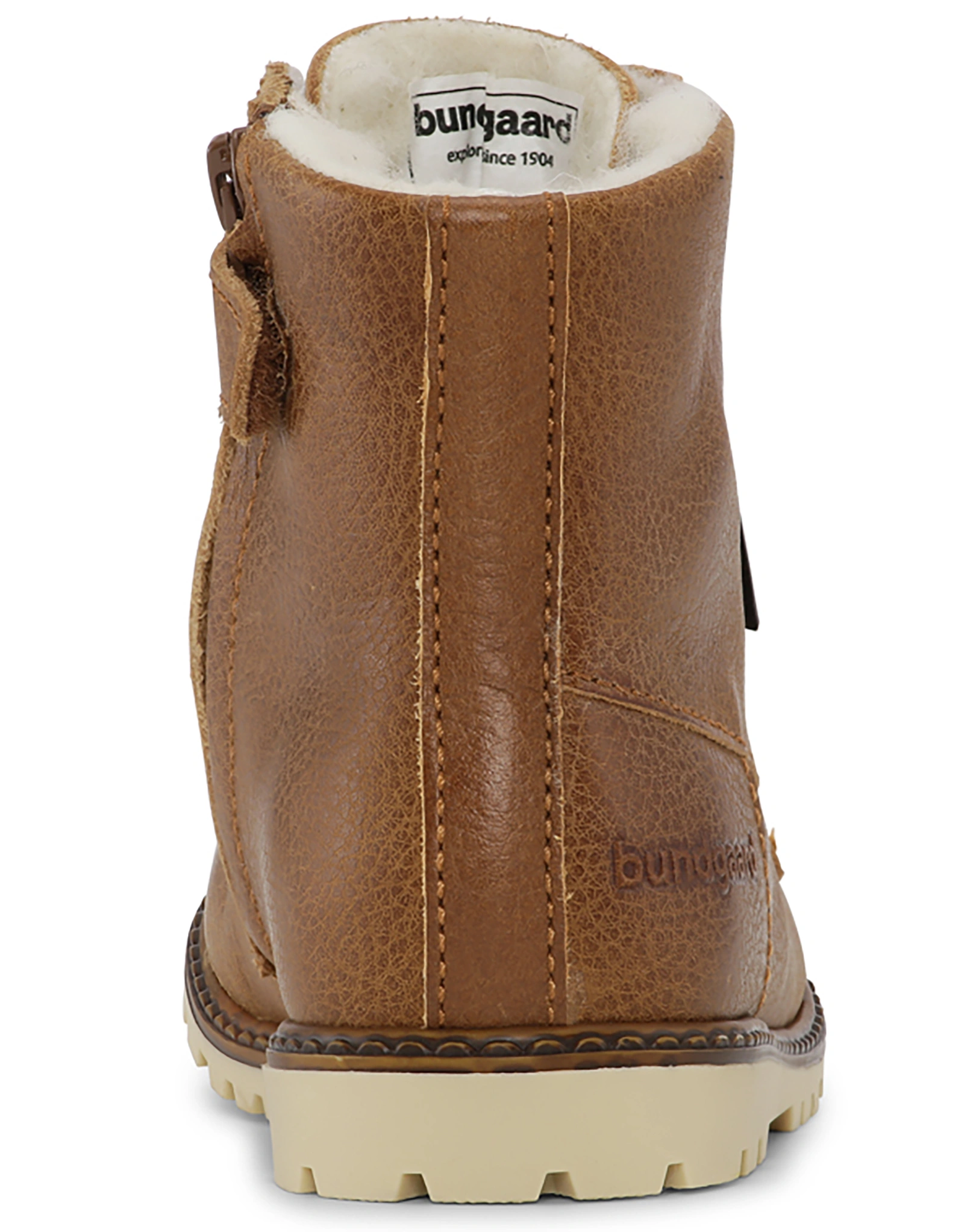 Schnür-Winterboots TERRY TEX gefüttert in tan