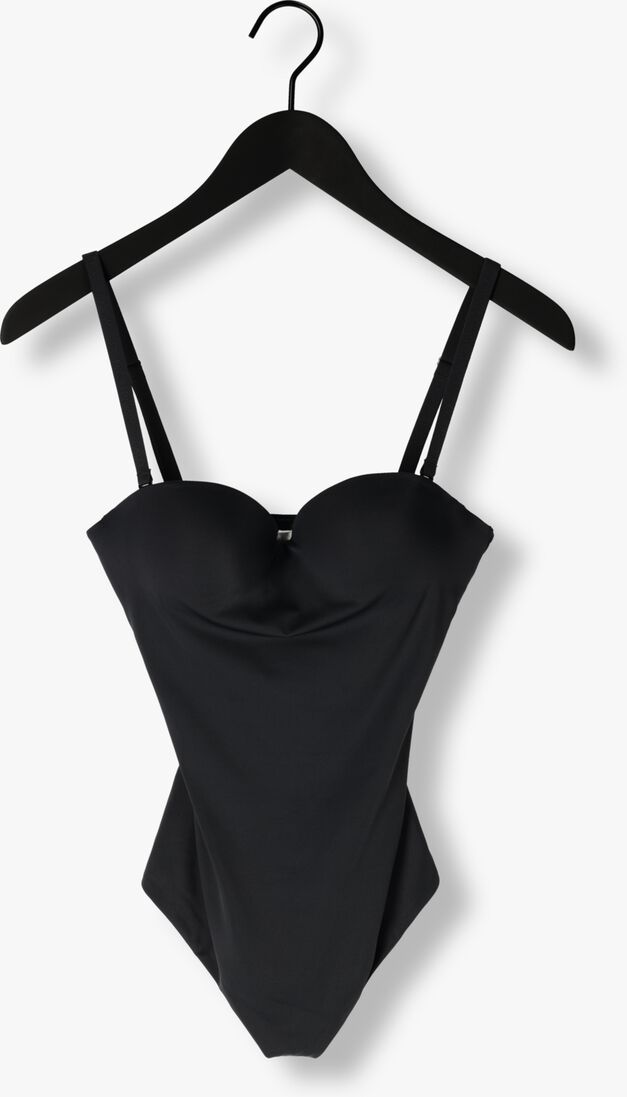 zwarte wolford top mat de luxe forming string body