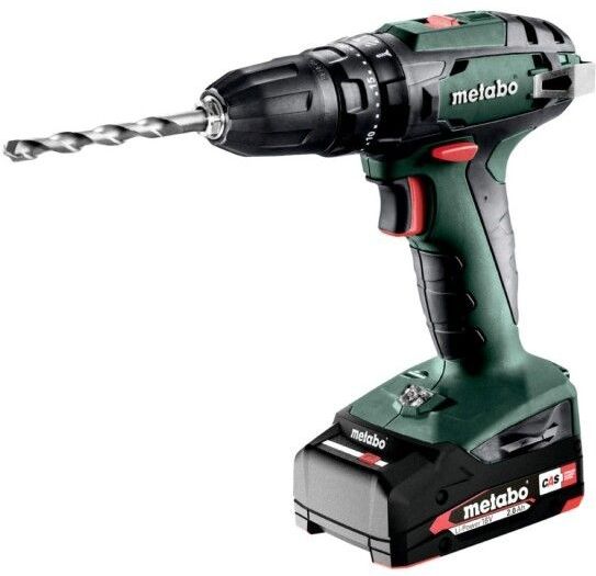 Metabo SB 18 18V Li-Ion accu klop-/boormachine set in koffer (2x 2,0Ah accu) - 48Nm