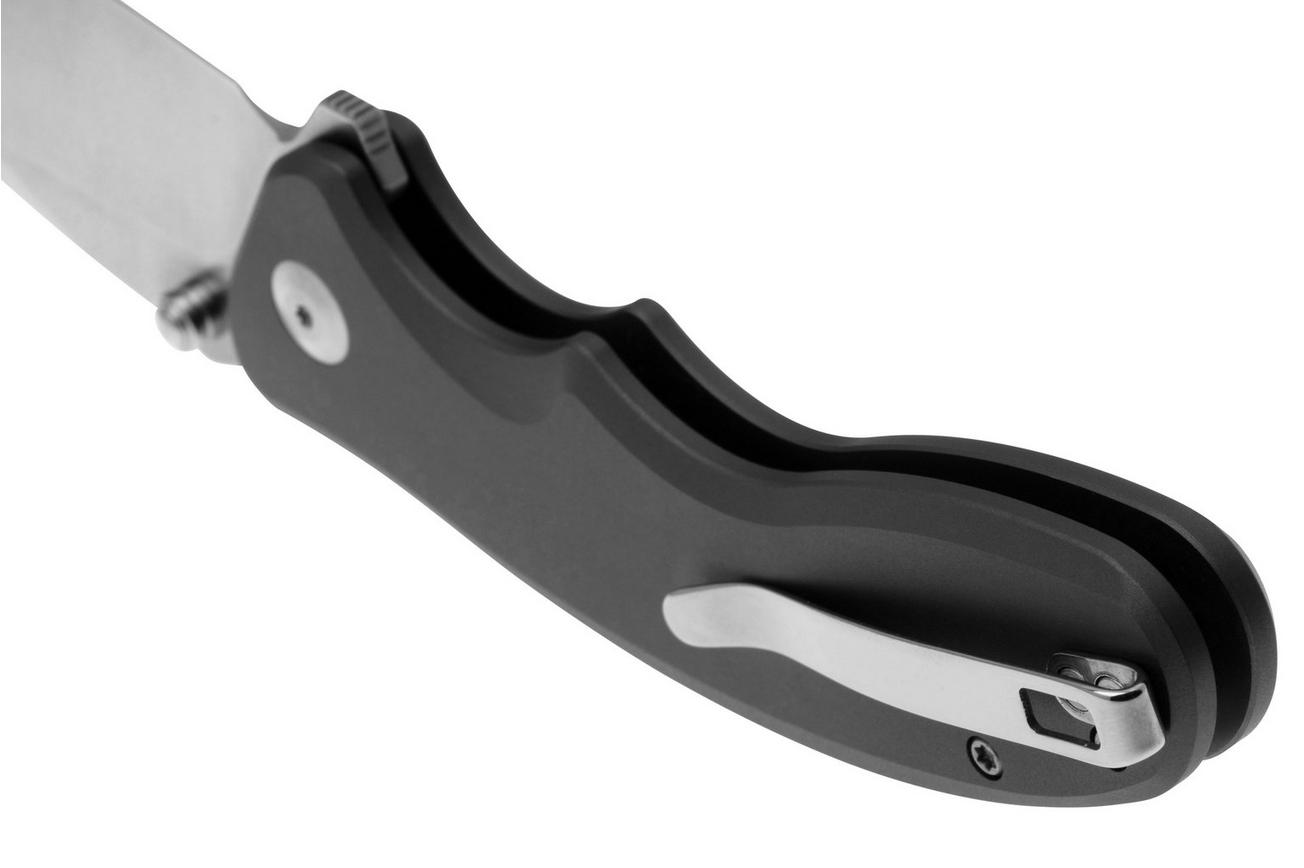 SENCUT Cybrix S23098A-2 Satin 9Cr18MoV, Gray Aluminium zakmes