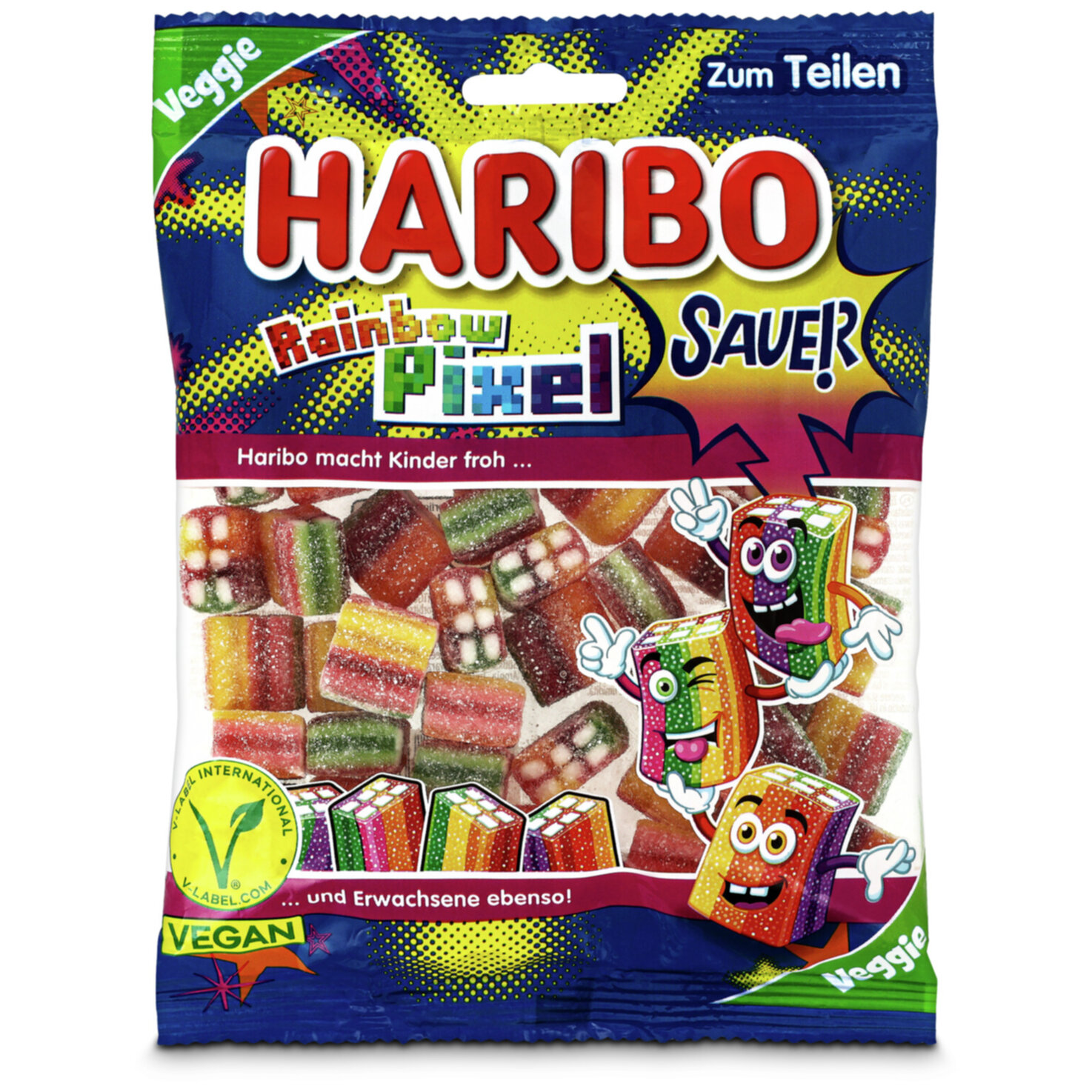 Haribo Pixel Sauer Vegan