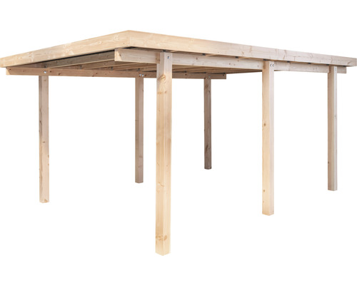 Enkele carport Konsta 304 x 505 cm Douglasspar