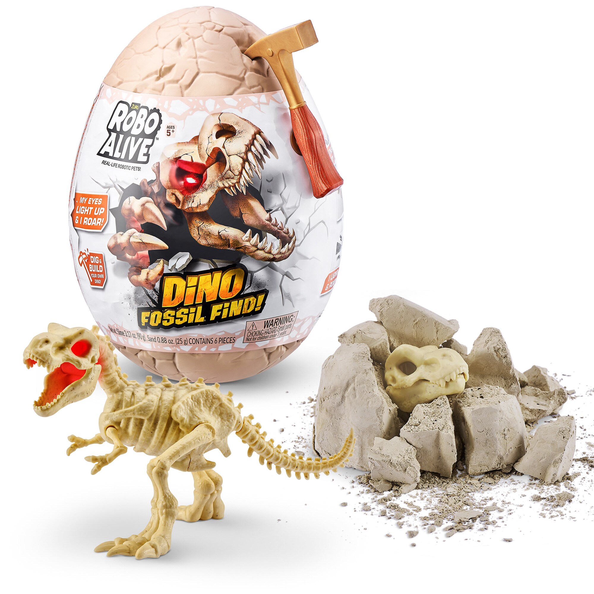 ZURU Spielfigur Robo Alive Dino Fossil Find Surprise