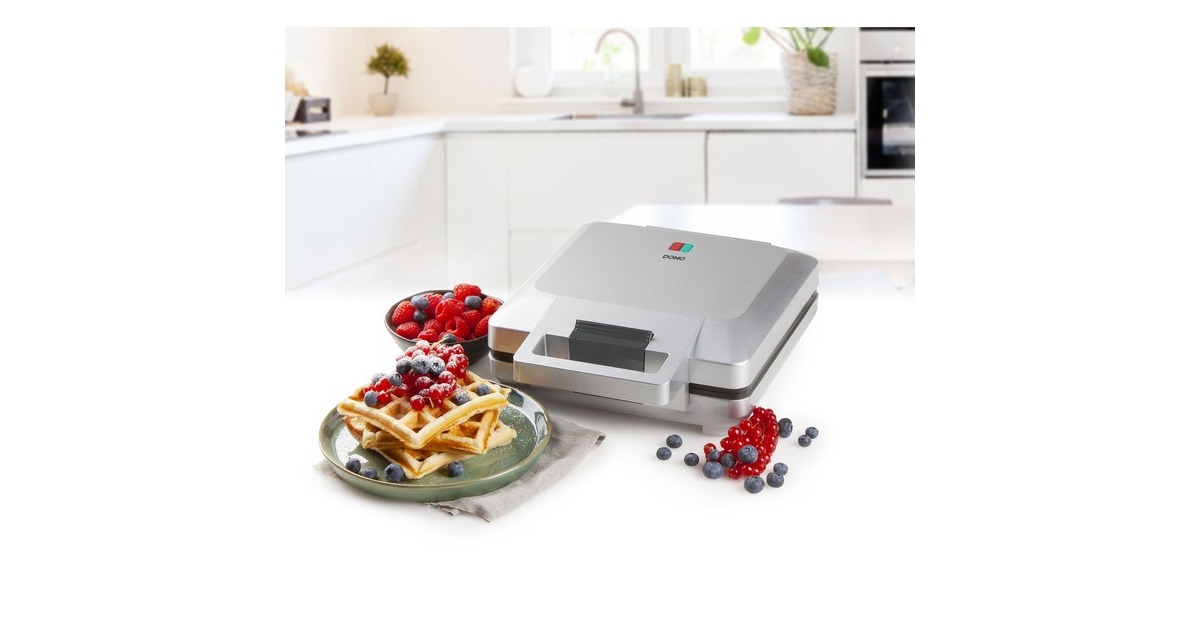 DomoWafelijzer DO9250W  (Zilver)