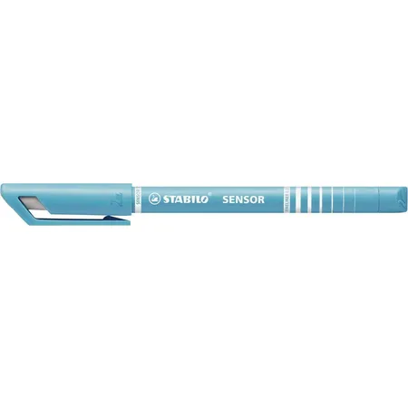 Fineliner mit gefederter Spitze - STABILO SENSOR F - fein - Einzelstift - türkis