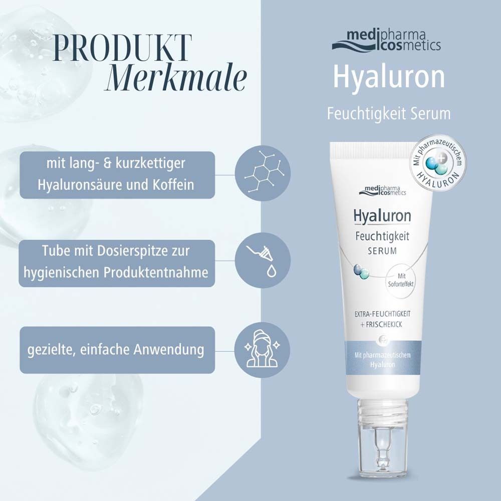 medipharma cosmetics Hyaluron Feuchtigkeit Serum