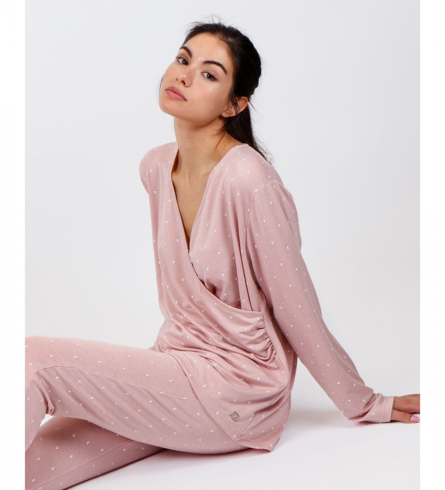 Pijama de maternidade Admas Moon vermelho