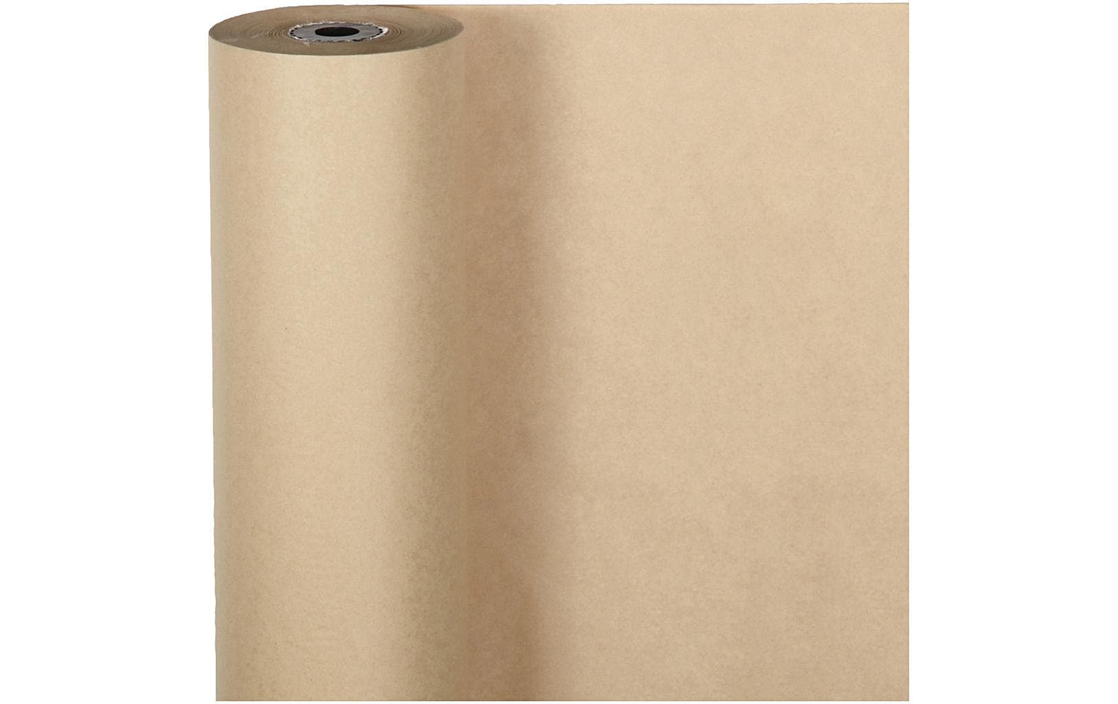 Geschenkpapier Natur, 50 cm x 100 mGeeignet als Geschenkverpackung oder Einfasspapier für Bücher