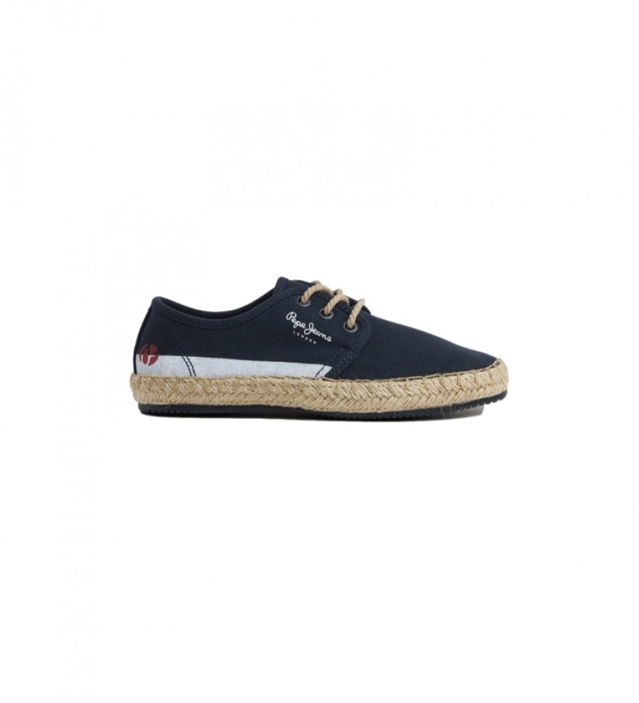 Tênis Pepe Jeans Blucher Tourist Lace na cor azul marinho