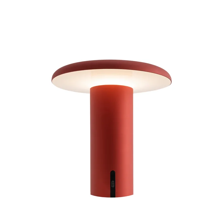 Artemide - Takku Tischleuchte LED, eloxiertes rot