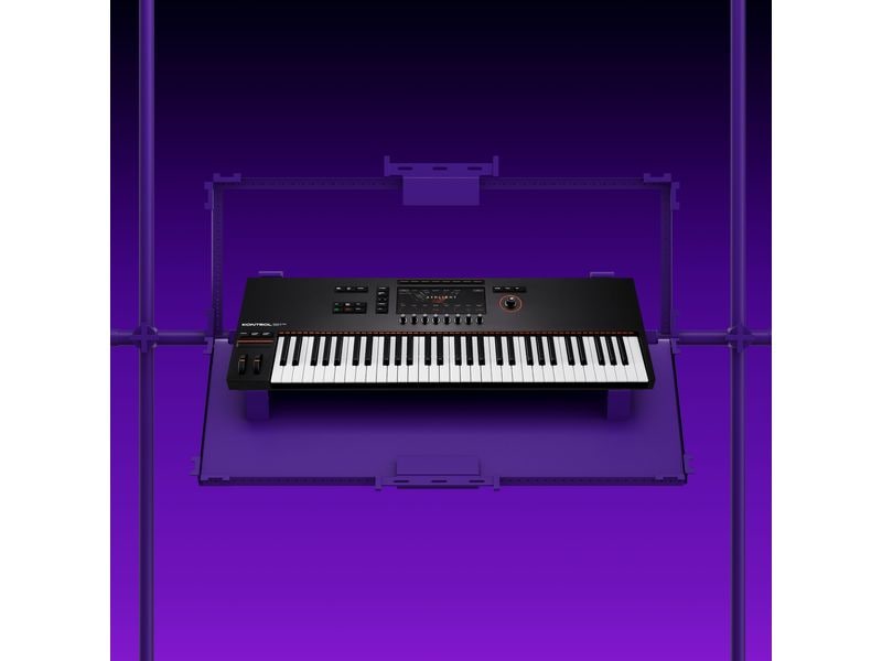 Native Instruments Keyboard Controller Kontrol S61 – MK3 Bahnbrechender Keyboard-Controller mit Zugriff auf die beste Sound-Library der Welt