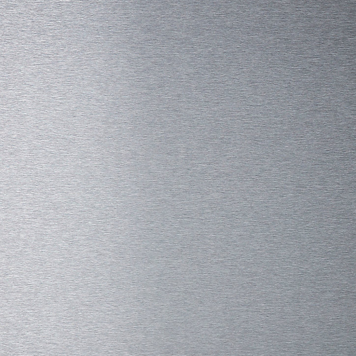 Fond de hotte inox métal brossé GoodHome Kasei l. 60 cm x H. 70 cm x ép. 10 mm