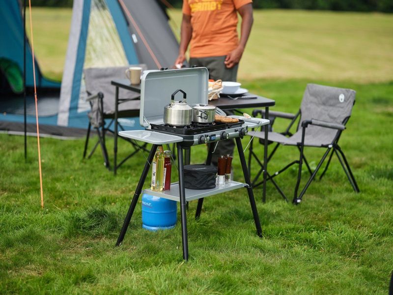 Campingaz Camping Kitchen 2 Multi-Cook Plus – Camping Kooktoestel – 3 Branders