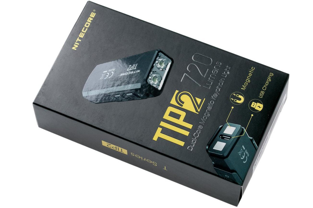 Nitecore TIP2 oplaadbare sleutelhangerzaklamp