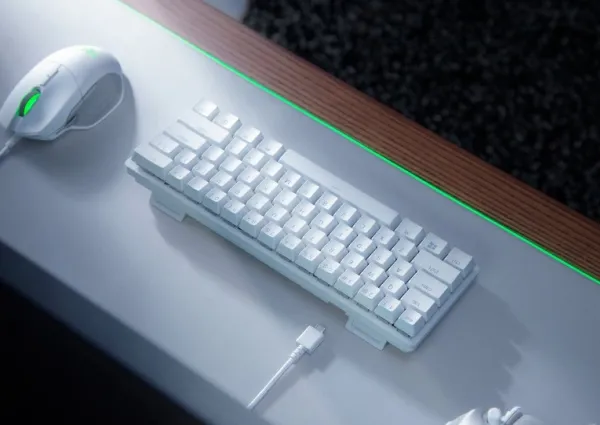 RAZER Huntsman Mini - Mercury Ed. Red Switch - US Arrangement Keyboard