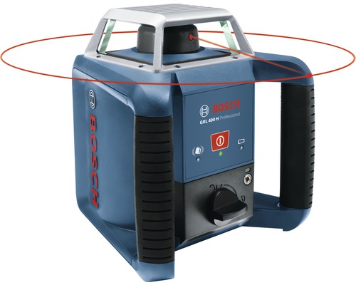 Bosch Professional GRL 400 H rotatielaser inclusief draagtas, LR 1 Professional laserontvanger en accessoires
