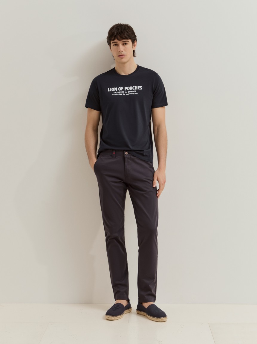 Calças chino slim fit