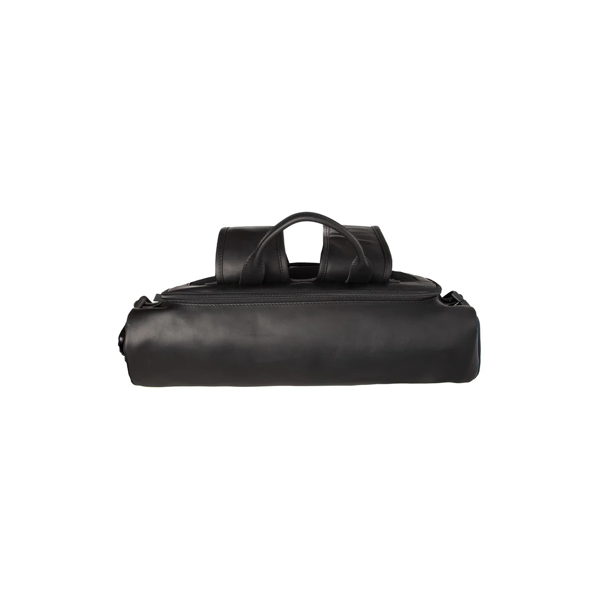 The Chesterfield Brand Nylon Wax Pull Up Rugzak Bornholm 17 Inch Navy