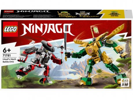 LEGO Ninjago Lloyd'S Mech Battle Evo: 71781