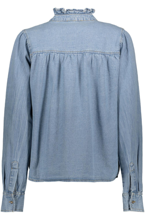 SisterS point blauwe dames blouse