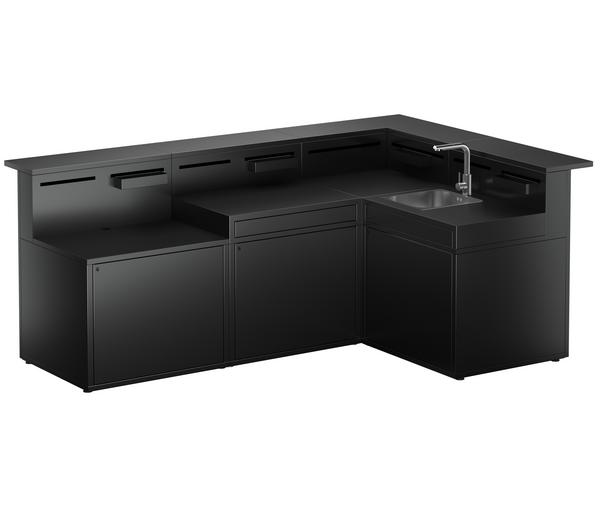 WMF Outdoor-Küche Eckmodul, ca. B81/H112/T81