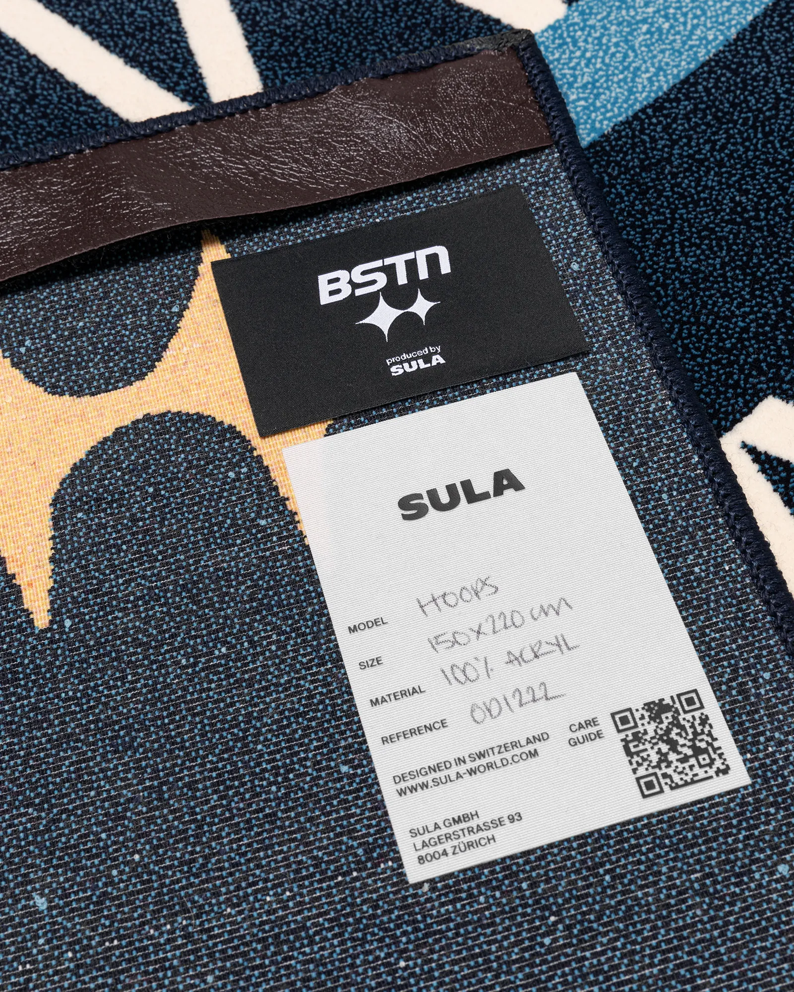 BSTN Brand Hoops Rug by SULA