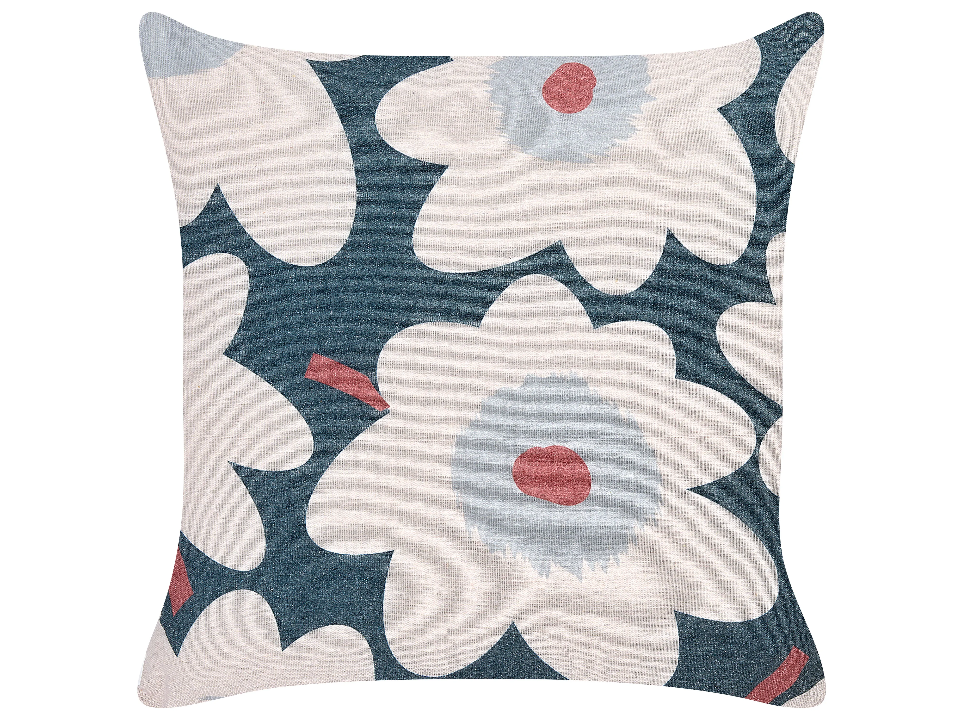 Set van 2 sierkussens SESBANIA 45 x 45 cm Meerkleurig bloempatroon