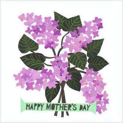 Mother's Day Lilacs Card