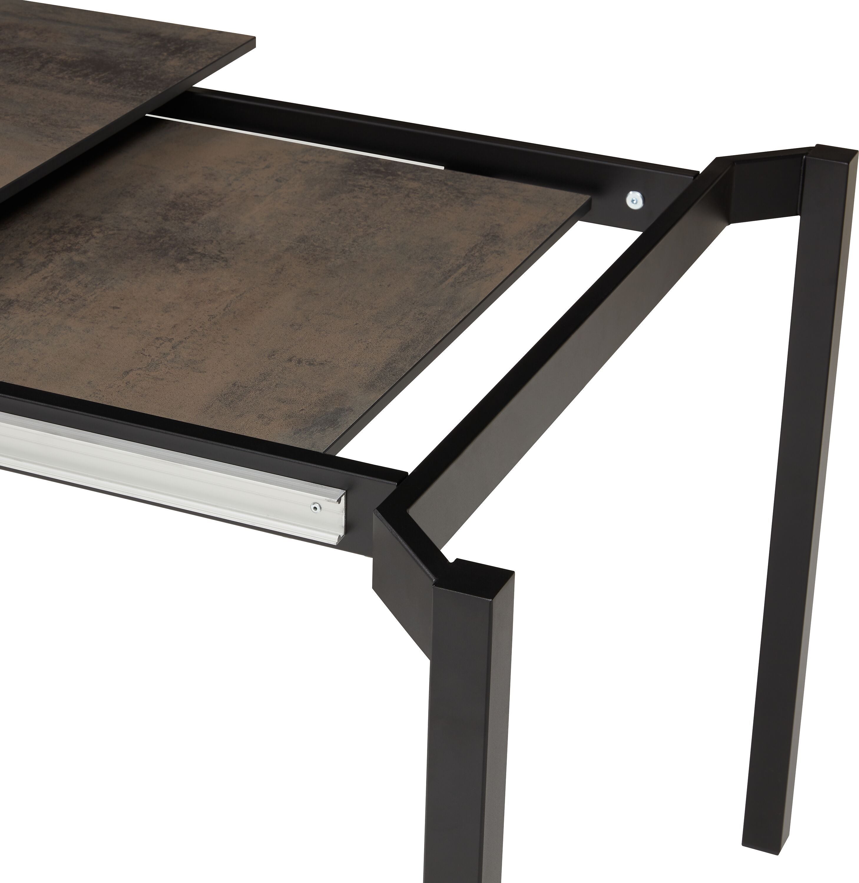 MALO AZ Tisch Schwarz matt HPL Oxido - OXIDO TERRA / B: 190.0 cm x T: 90.0 cm x H: 75.0 cm