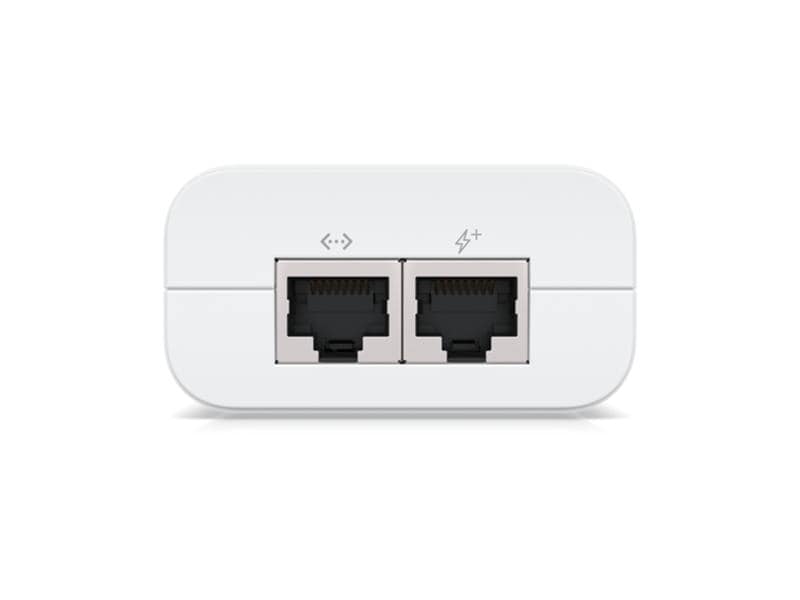Ubiquiti PoE  Injector U-POE-AT Kompakter PoE  Injektor, der Ihre Ubiquiti Access Points und Kameras mit einer Leistung von 30 W versorgen kann