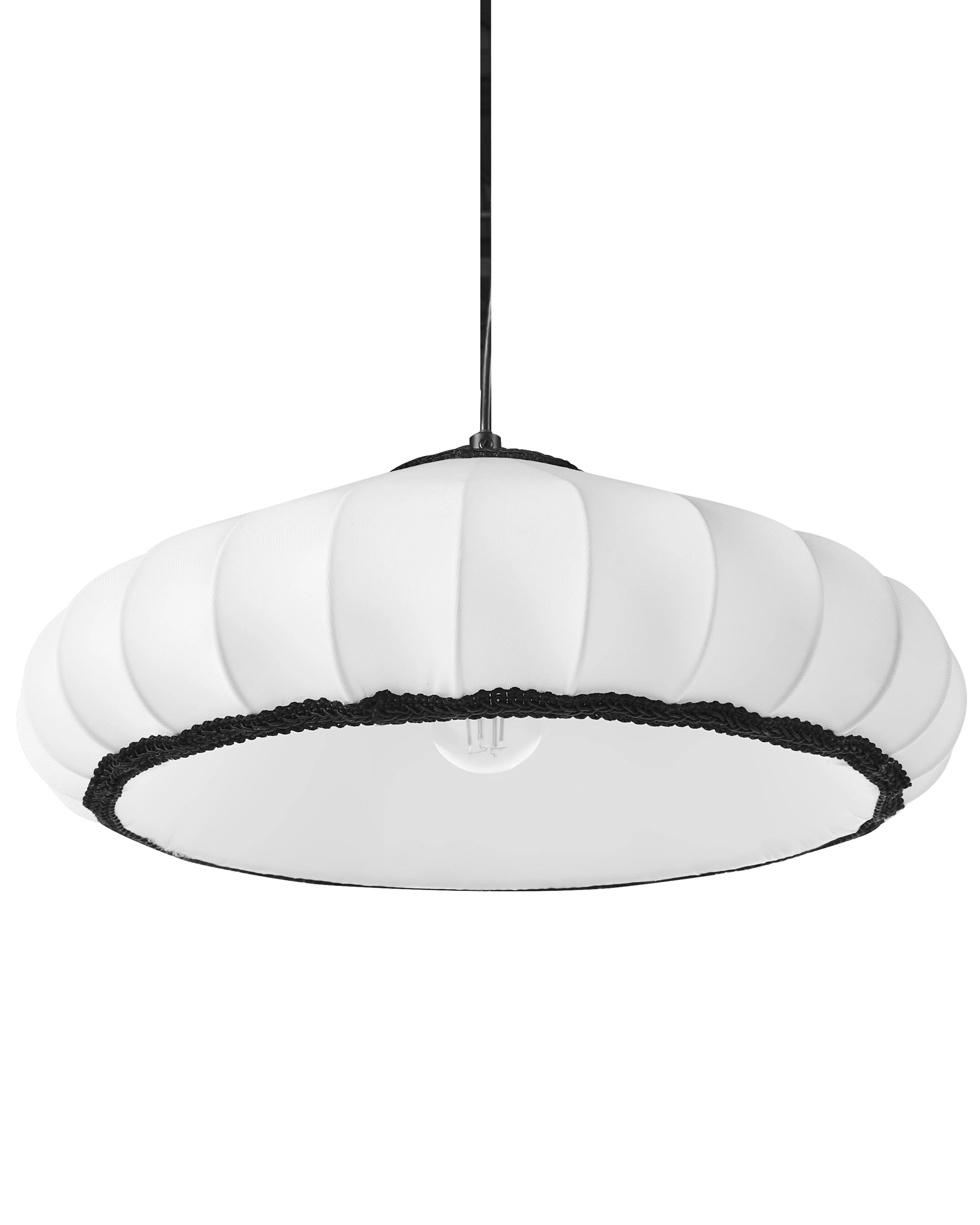Hanglamp ZULIA Synthetisch materiaal Wit