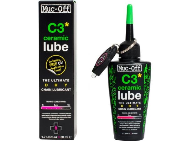 Muc-Off C3 Ceramic Lube Tør Kædeolie, 50ml