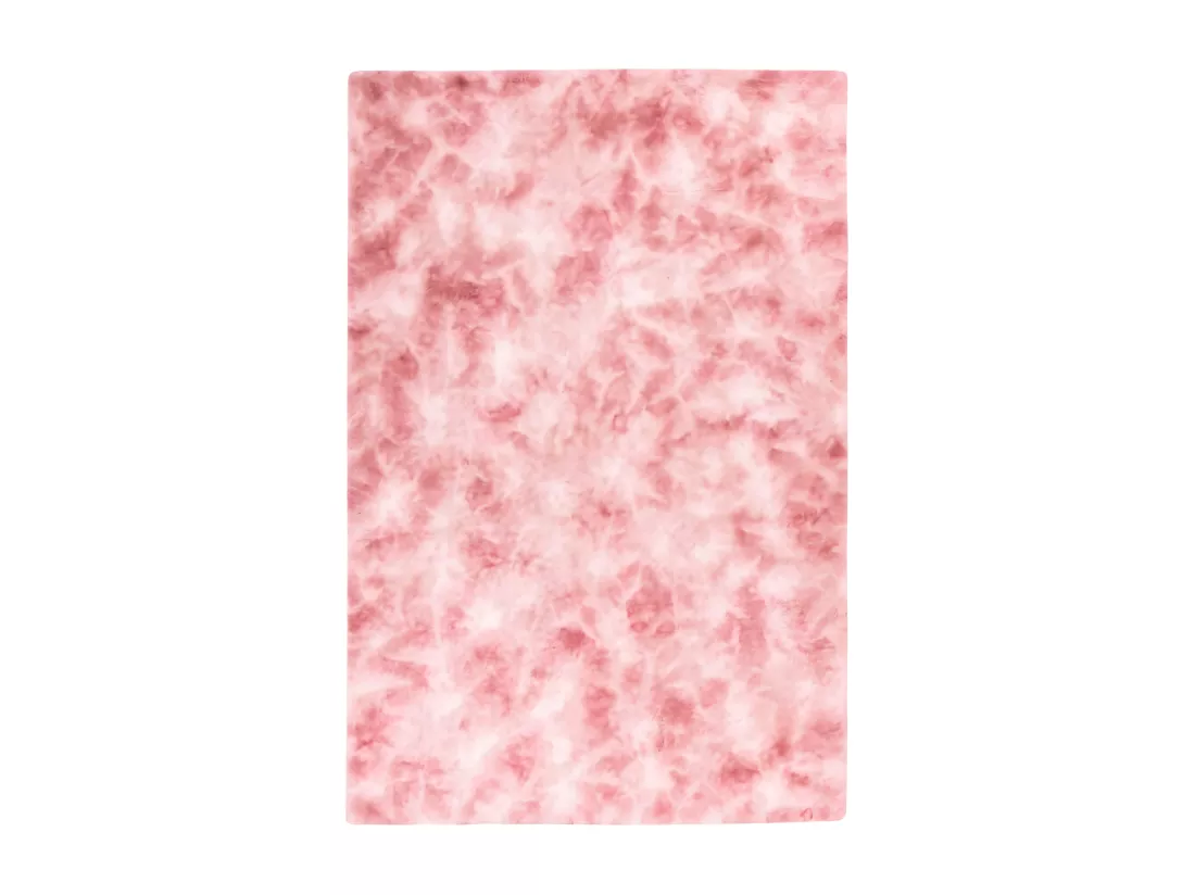Tapis 230x160cm, design B005O coloris rose - Confort et élégance pour votre intérieur