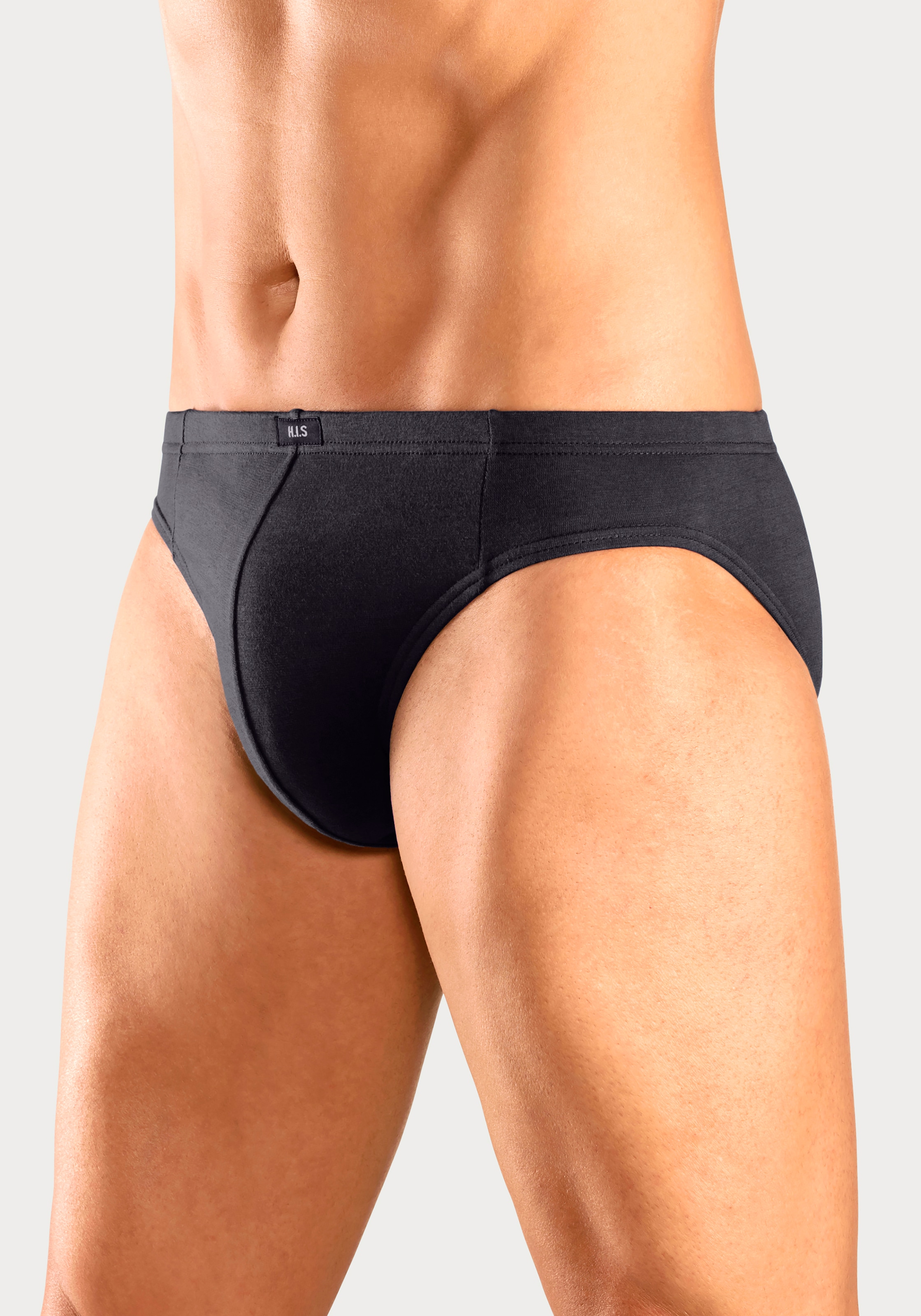 H.I.S Slip »Männer Unterhose« Packung, 10 Stk. tlg., in Unifarben