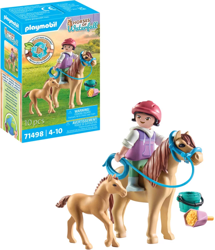 ENFANT AVEC PONEYS - 71498