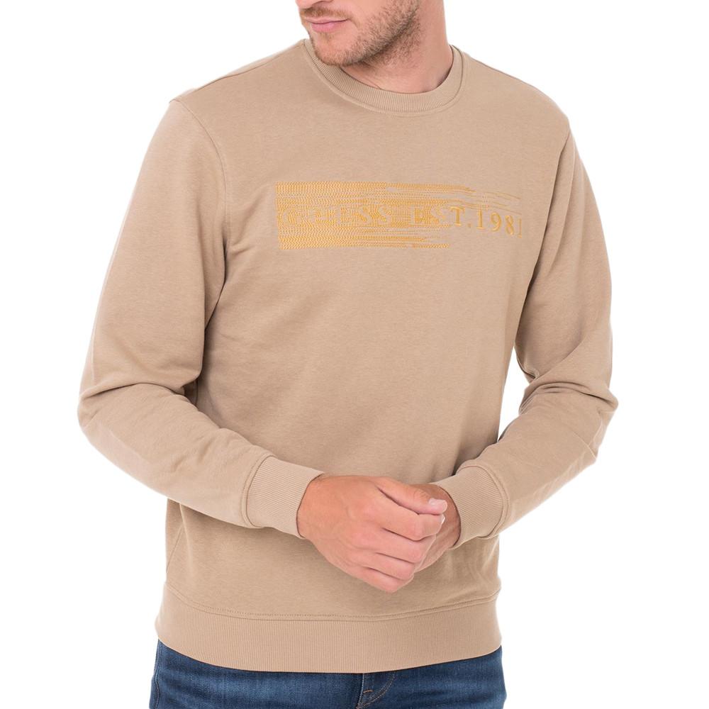 Guess Sweat Beige Homme Guess Brode