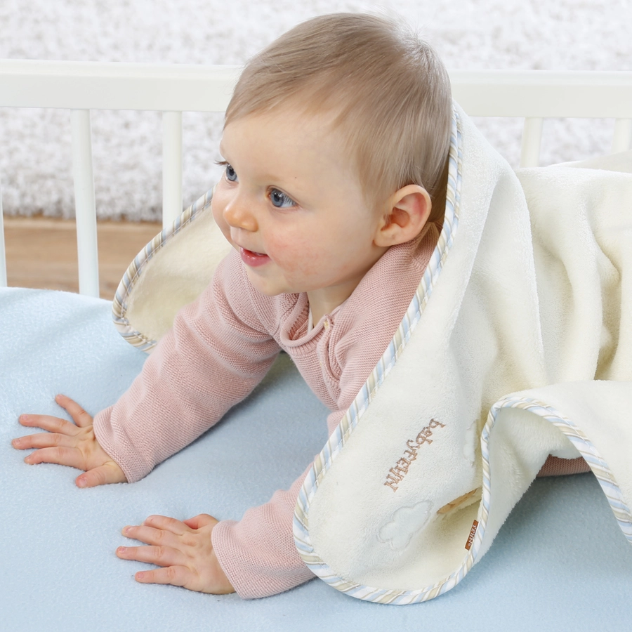 FEHN Kuscheldecke Baby Love Schaf Paul