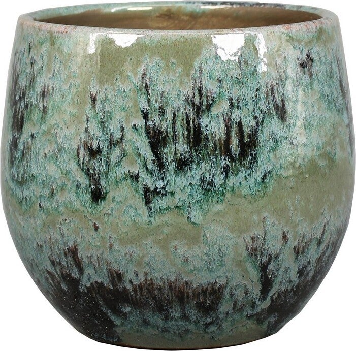 Bela Arte bloempot Samoa groen D 19 H 17 cm
