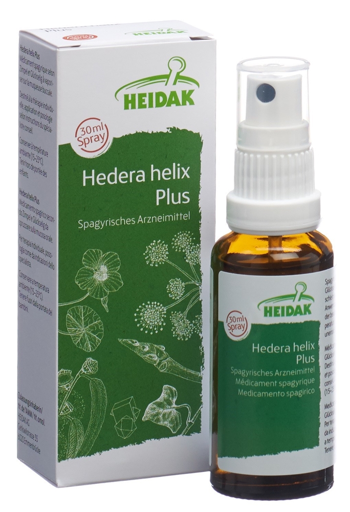 HEIDAK Hedera helix plus Spray Fl 30 ml