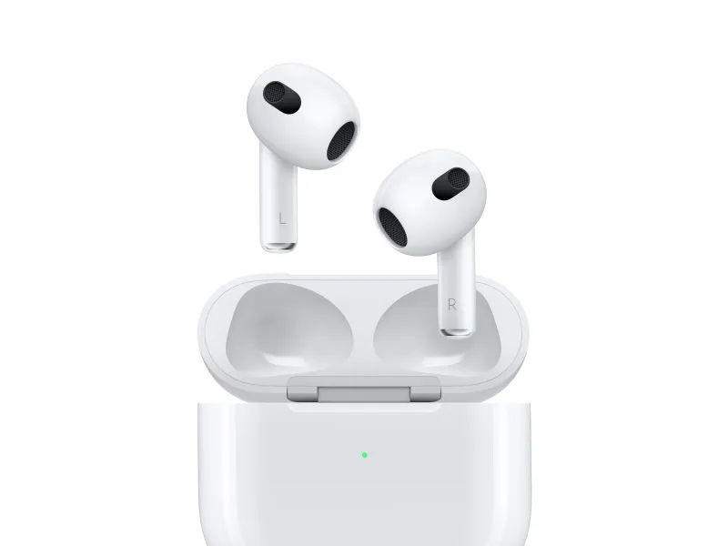 [OUTLET] - Apple AirPods (3rd generation) , Trådløs, Opkald/musik, Hovedtelefoner, Hvid